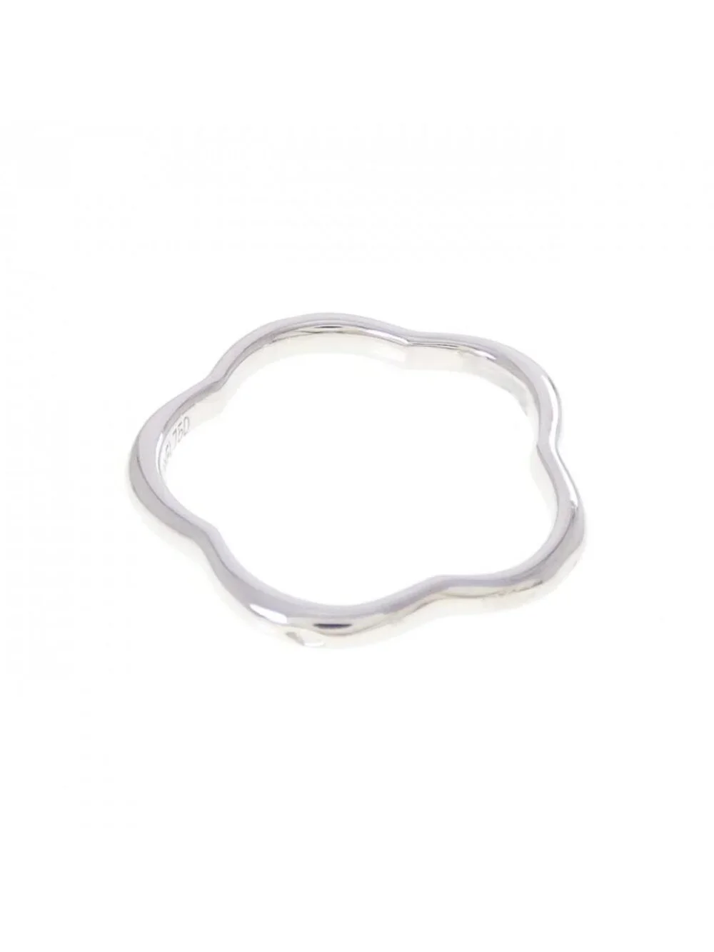 Chanel Camellia Ring White Gold